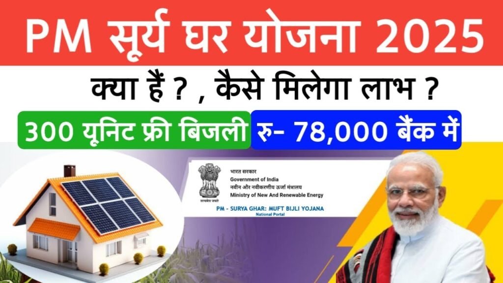 PM Surya Ghar Muft Bijli Yojana 2025