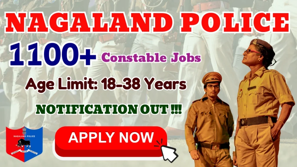 Nagaland Police Constable Recruitment 2025 – Apply Online for 1176 Vacancies