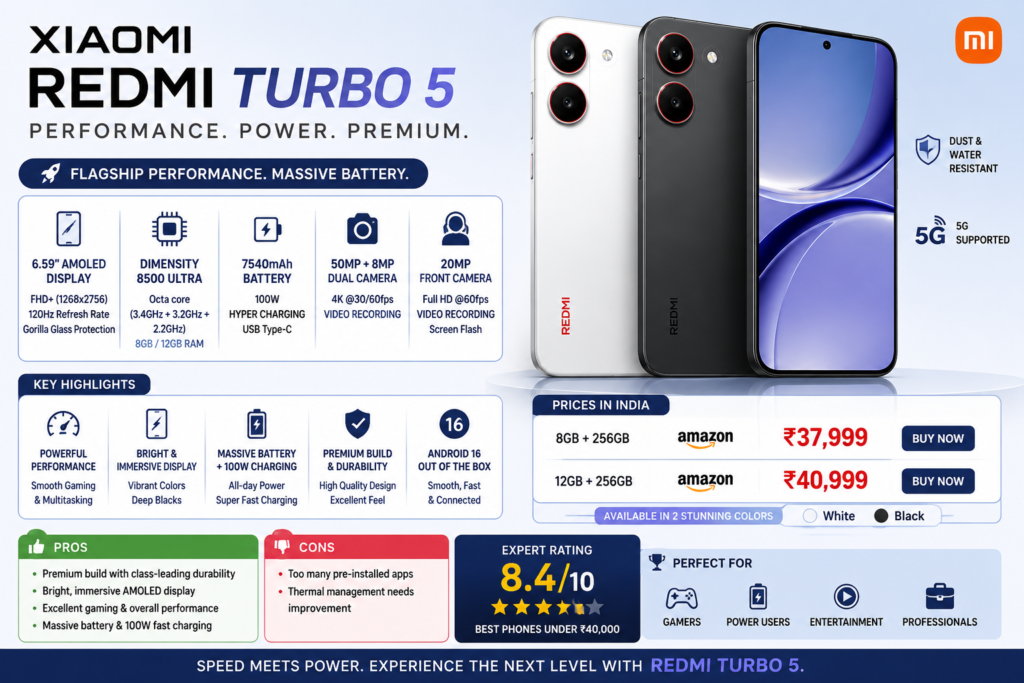 Xiaomi Redmi Turbo 5