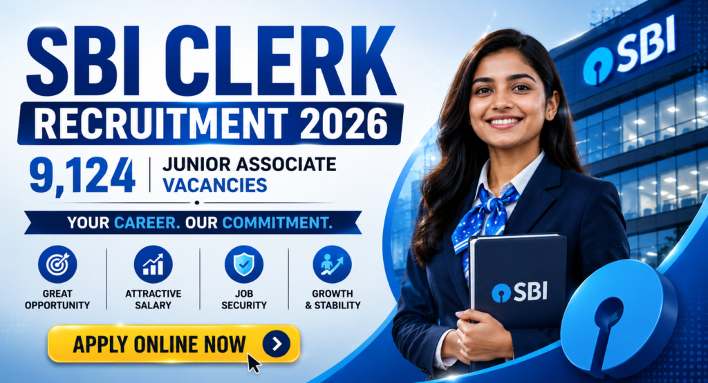 SBI Clerk Recruitment 2026